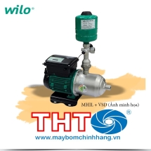 Bơm tăng áp Wilo LMH(MHIL)202-3/10/E/3-220-50-2/E (VSD) 0.37kw 220v