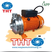 Máy bơm dân dụng trục ngang đầu INOX APP SW-120 ( inox 304) 220V