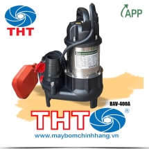 Máy bơm hố móng,bùn loãng APP BAV-400A 1/2HP  (có phao)