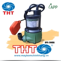 Máy bơm chìm dân dụng BPS-200DA có phao 1/4 HP