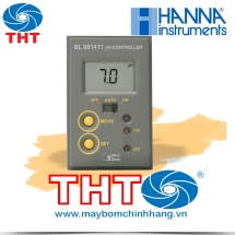 Máy đo pH HANNA BL981411-1 1 rờ le 220v (cần mua kèm đầu đo Ph)