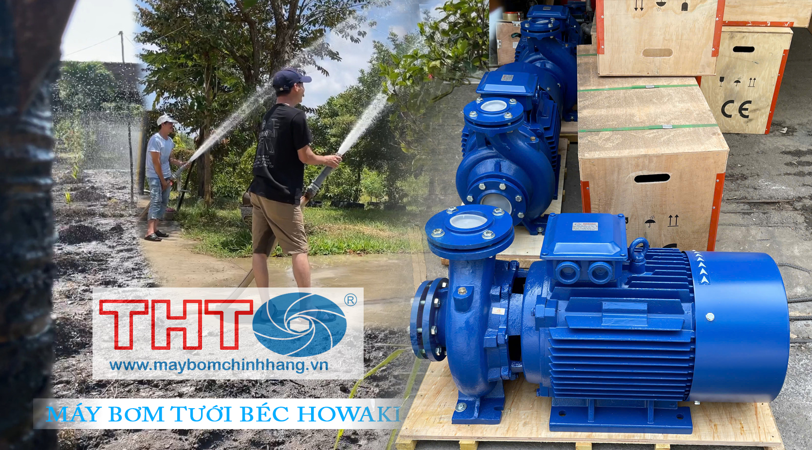 Máy  Bơm Tưới Vườn Howaki
