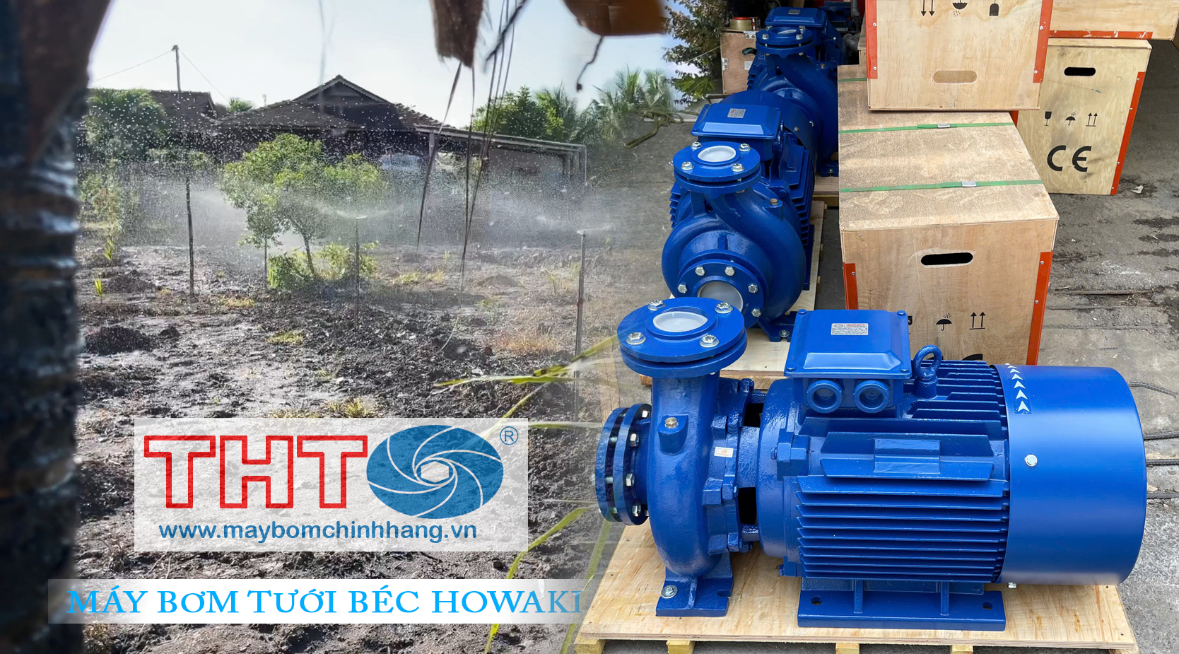 Máy Bơm Tưới Béc HOWAKI