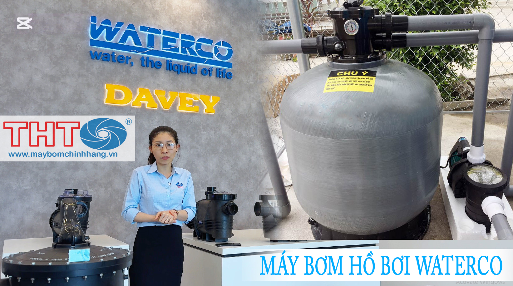Nhà Phân Phối máy Bơm Hồ bơi Waterco