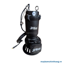 Máy bơm chìm nước thải thân gang kèm co nối Maro WQK9.6-10-0.75 1HP 380V
