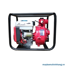 Bơm nước động cơ dầu diesel, khởi động điện Howaki DHP30 13hp
