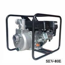 MÁY BƠM NƯỚC ĐỘNG CƠ XĂNG KOSHIN SEV-80E 3.7KW