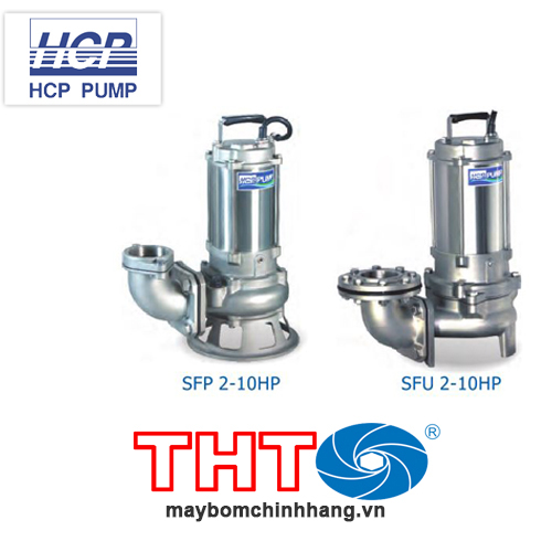 Bơm chìm nước thải HCP Inox đúc 80(100)SFP211 15HP